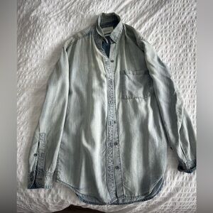 Aritzia Community denim shirt